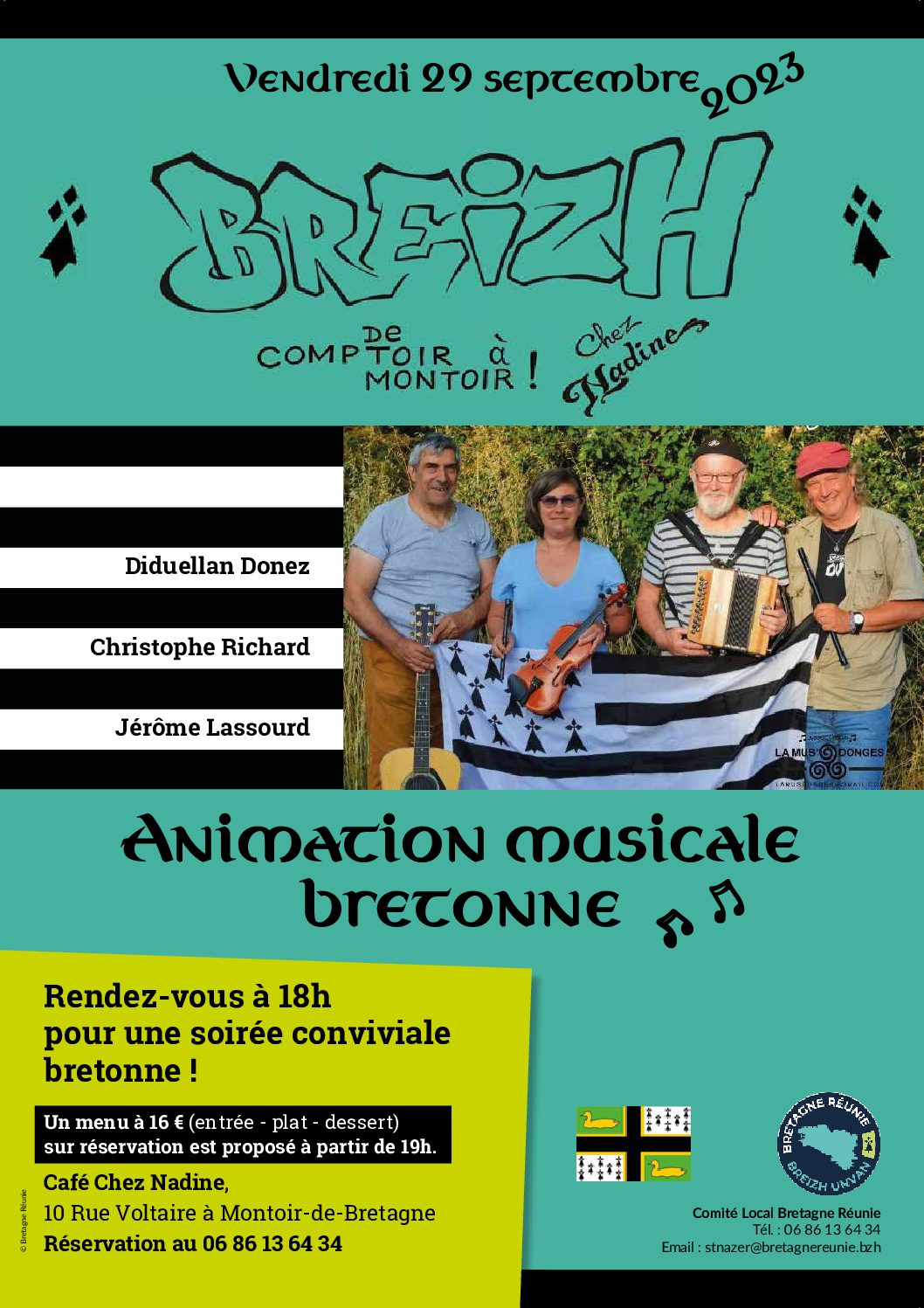 Rencontre conviviale « Breizh de Comptoir »  à Montoir de Bretagne